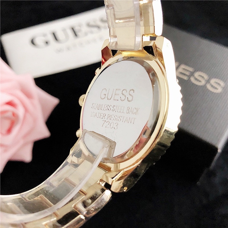 [TERMURAH]jam tangan G Gu3ss fashion wanita stainless