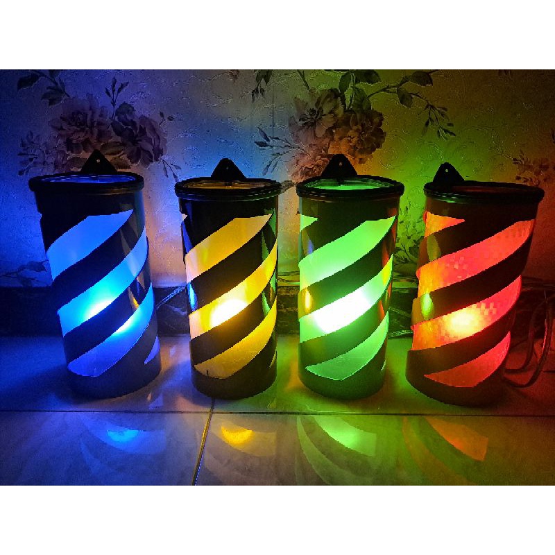 Lampu tidur paralon/ Lampu hias/ Kerajinan lampu paralon