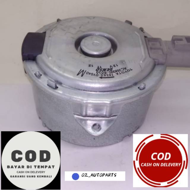 Bayar di tempat - motor fan vios - yaris - etios - motor fan radiator vios