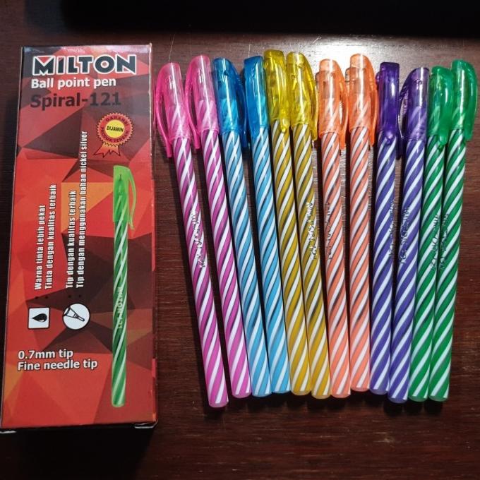 

bohlam PULPEN PEN BOLPEN LILIN SPIRAL 0.7MM isi 12