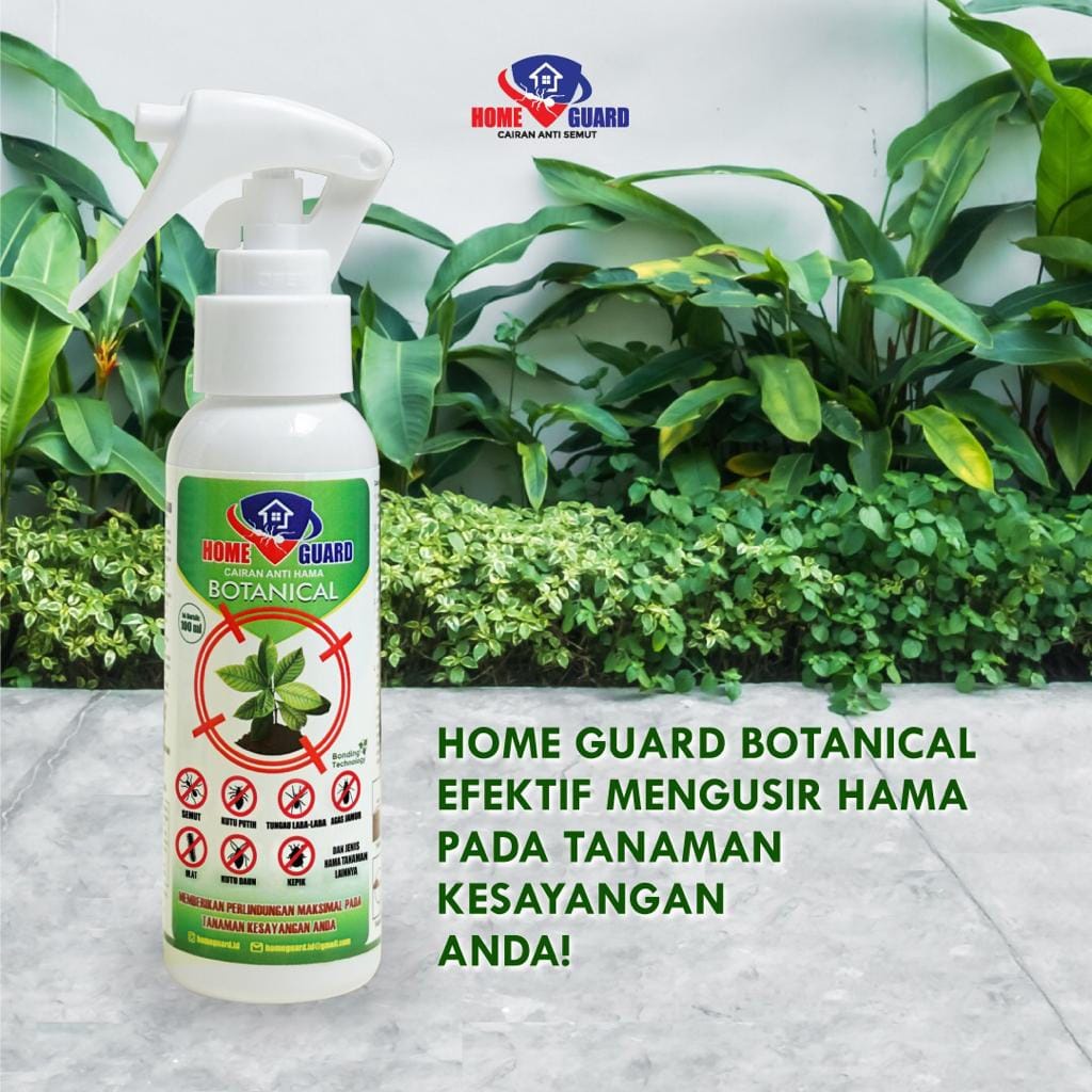 HOME GUARD Botanical 100ml 250ml Anti Hama Tanaman / Kutu Putih / Ulat Daun / Agas Jamur