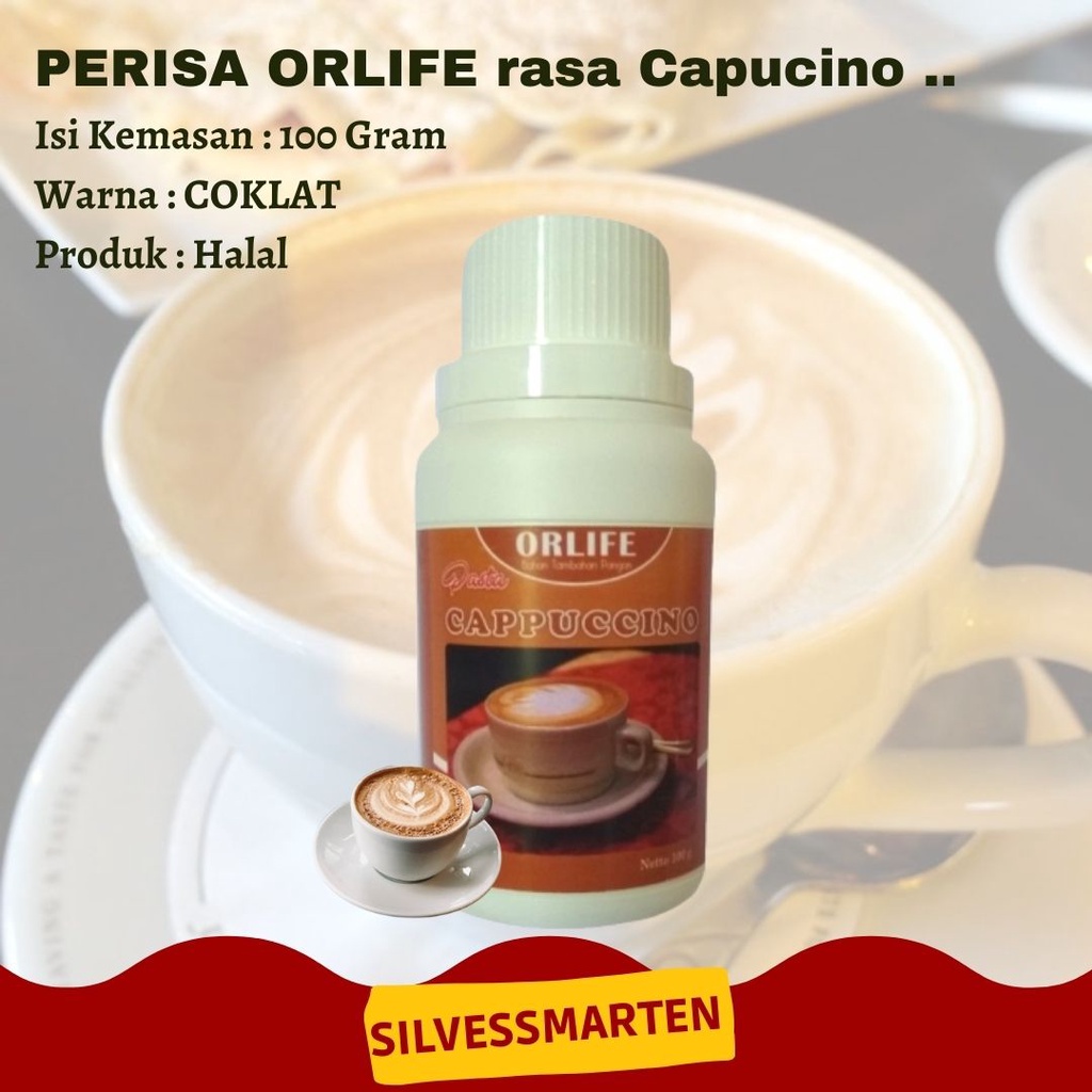 

FLASH SALE MENJELANG HARI RAYA ✅[silvessmarten] ORLIFE Perisa pasta Capucino | Merk Orlife Perisa Pasta Essen Capucino orlife / PANDAN Flavor atau Perisa WARNA MERAH Merk Orlife / 100ml Warna MENGGODA