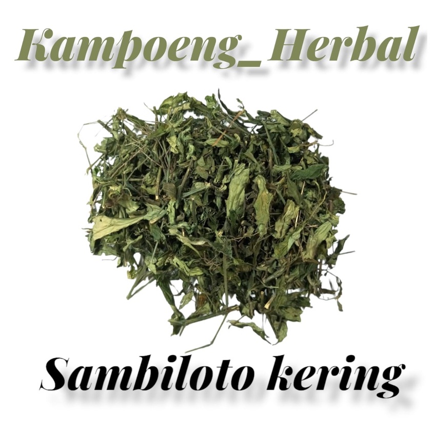 Sambiloto kering 1kg sambiloto cacah kering