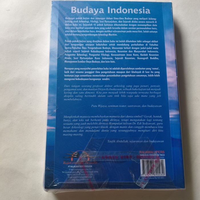 

HOT SALE!!! ORI BUDAYA INDONESIA KAJIAN ARKEOLOGI DAN SEJARAH EDI SEDYAWATI TERLARIS