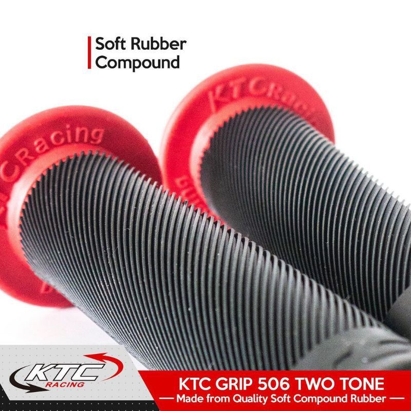 HANDGRIP BULU KTC RACING ORIGINAL GRIP BULU  KTC UNIVERSAL MOTOR HANDFAT BULU  KTC RACING