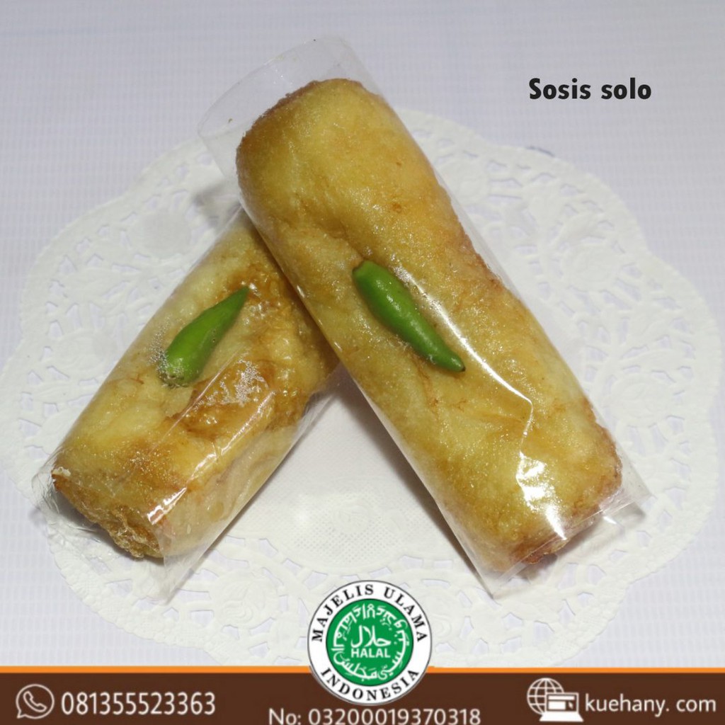 

SOSIS SOLO (KUEHANY) - KUE TRADISIONAL - JAJANAN PASAR - KUE MANIS - KUE HOMEMADE