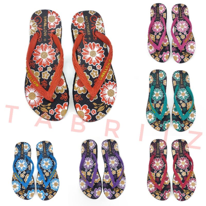 Sandal Jepit Swallow Sandal Sendal jepit Wanita - Awet Model Trendi