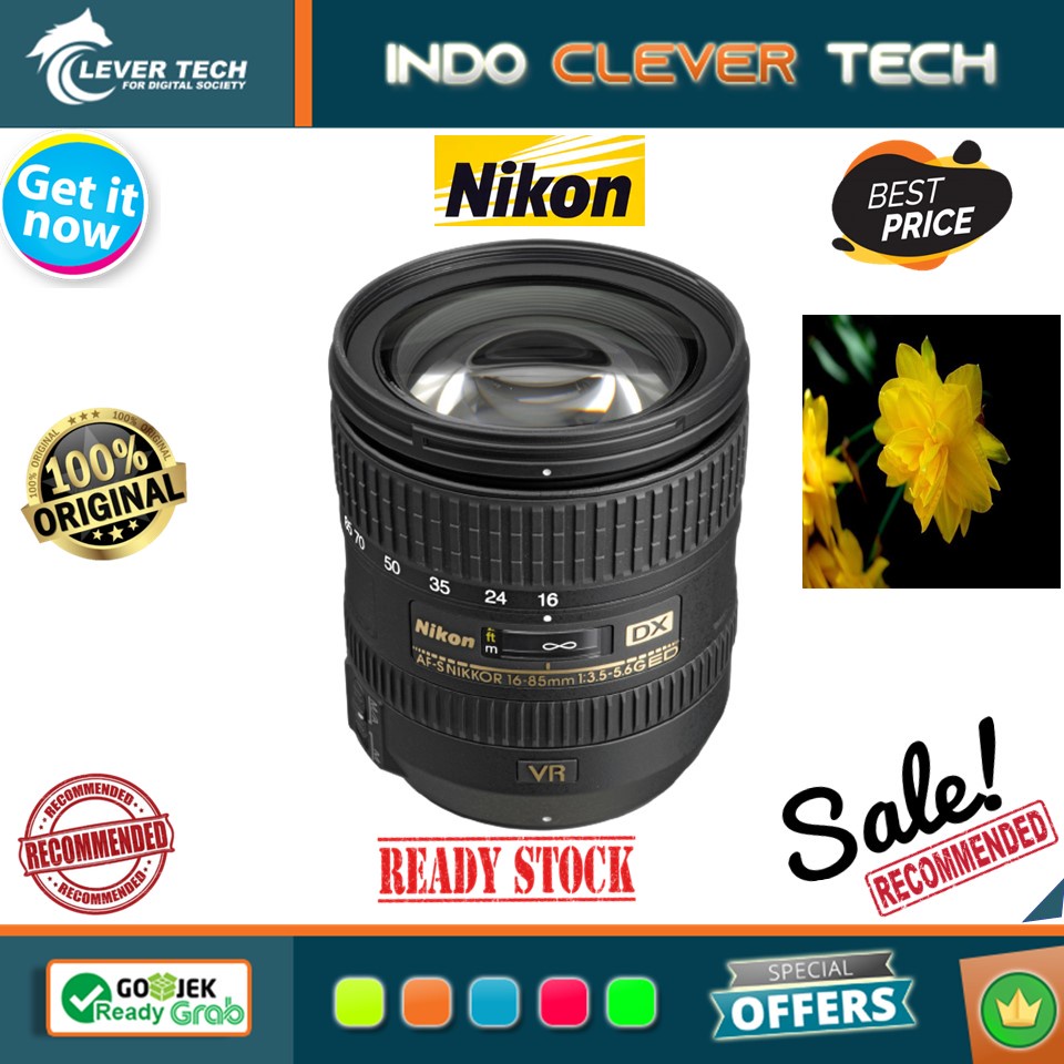 Nikon AF-S 16-85mm f/3.5-5.6G ED DX VR