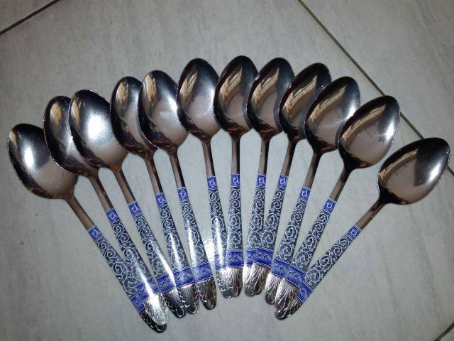 SENDOK BATIK Stainless Steel Murah 1lusin