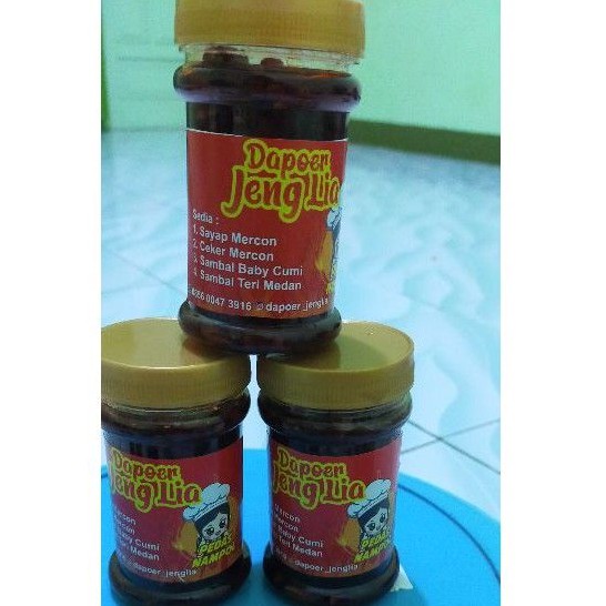 

sambal baby cumi extra pedas