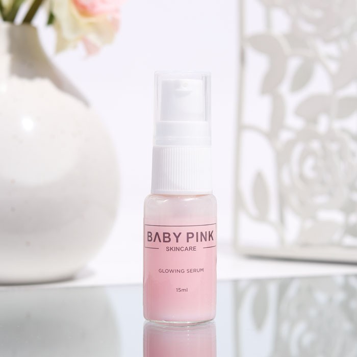 Baby Pink Skincare Glowing Serum Menghilangkan Flek dan Melembabkan Wajah Aman Resmi BPOM Halal