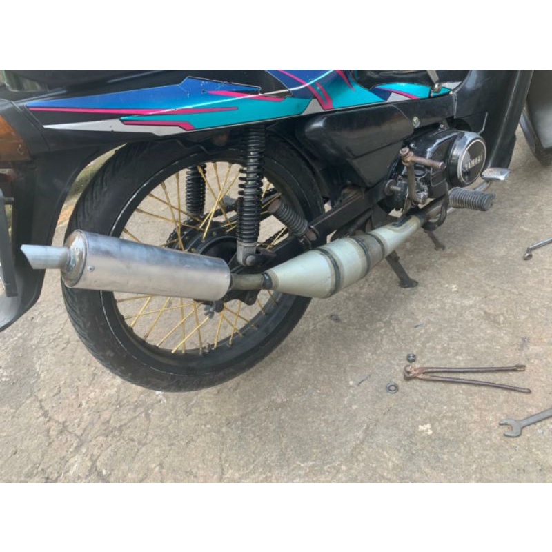 knalpot standar racing TERLARIS motor FIZ'R FOZWAN ALFA