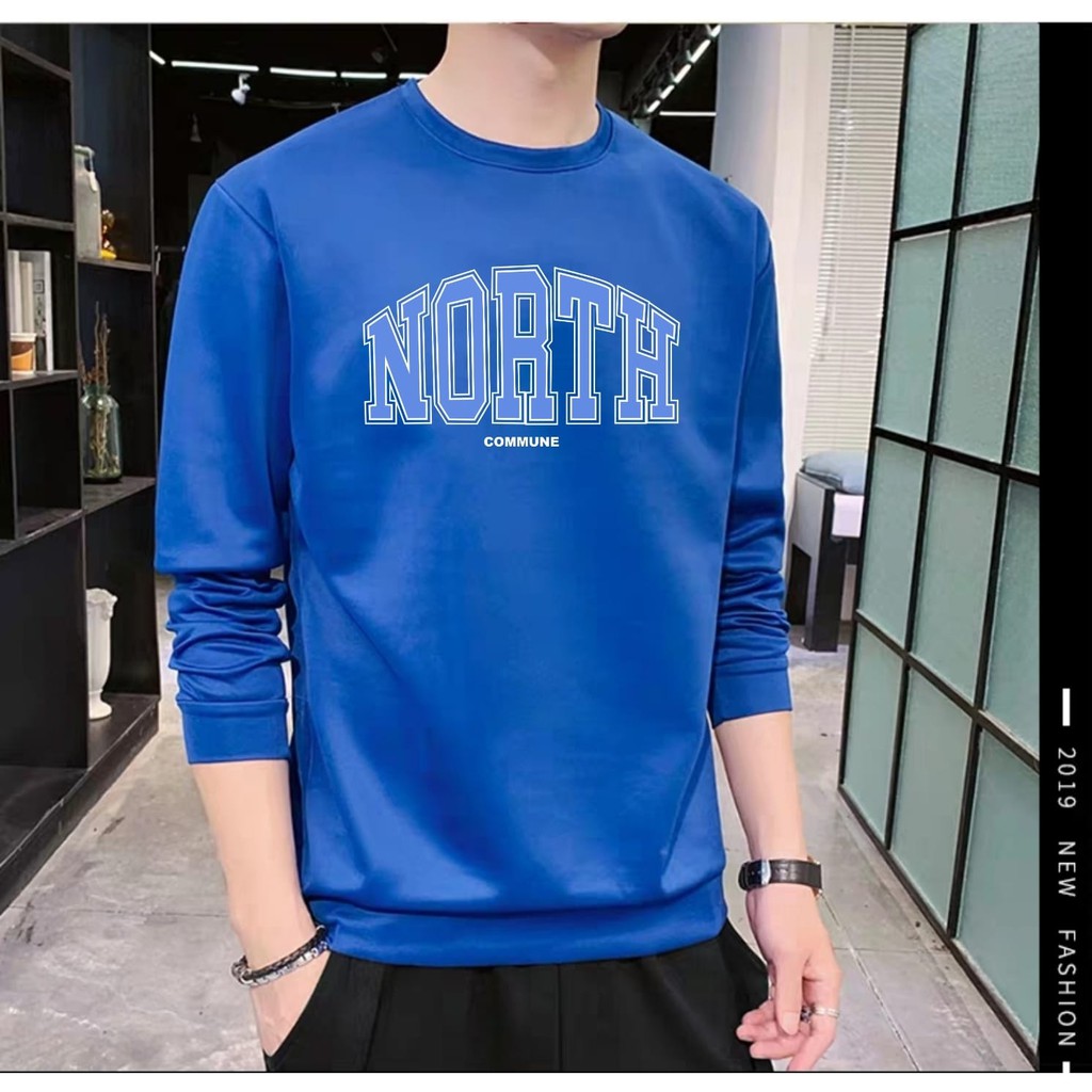 COD/ARPIOSSHOP - BAJU NORTH - SWEATSHIRT PRIA KEREN MODEL KEKINIAN