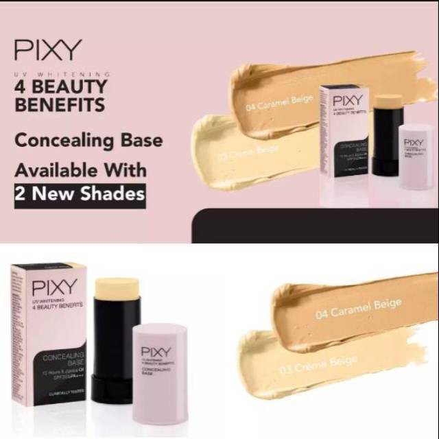 PIXY UV WHITENING 4 BEAUTY BENEFITS CONCEALING BASE 9GR