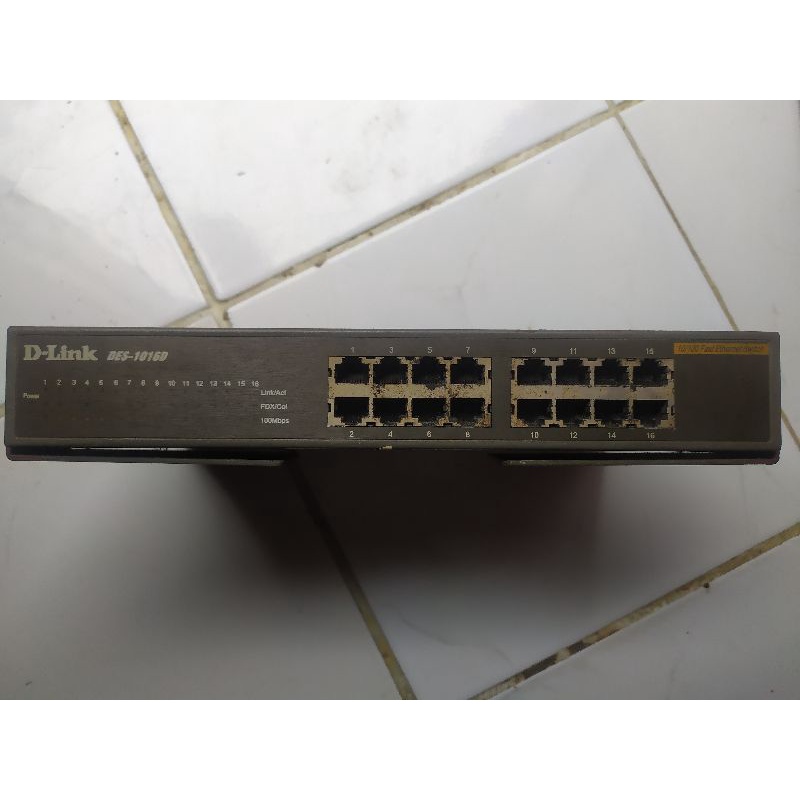 d-link 16 port second normal