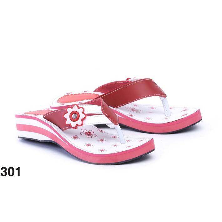 sandal anak perempuan spon motif bunga GS9 sandal anak cewe bagus awet ori distro