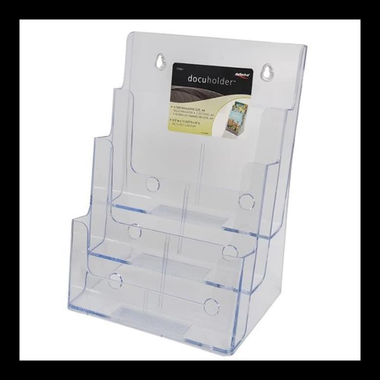 

BARU RAK BROSUR DEFLECTO 3-TIER MULTI POCKET LS A4 #77301 PAKET ALAT TULIS MURAH TERUPDATE
