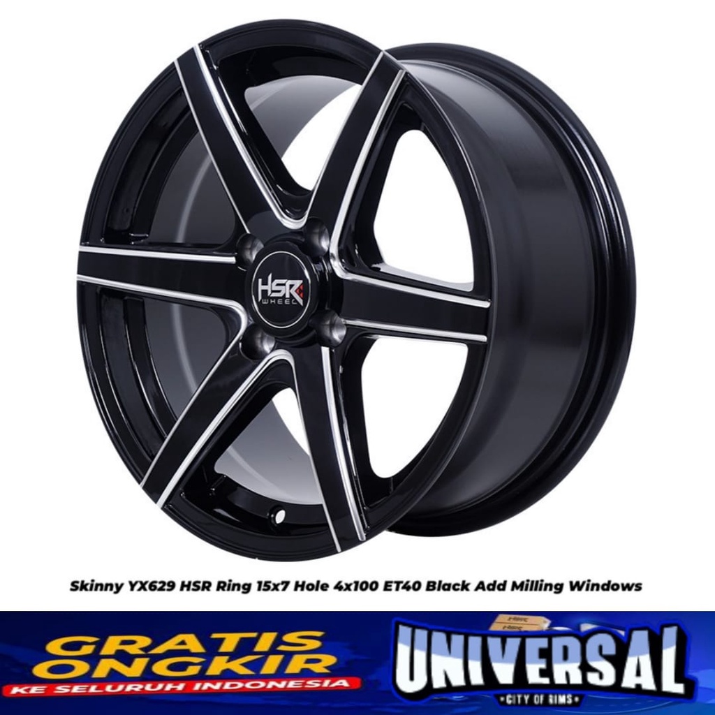 Velg Racing Ring 15 Hsr Skinny For Brio Calya Vios Jazz City