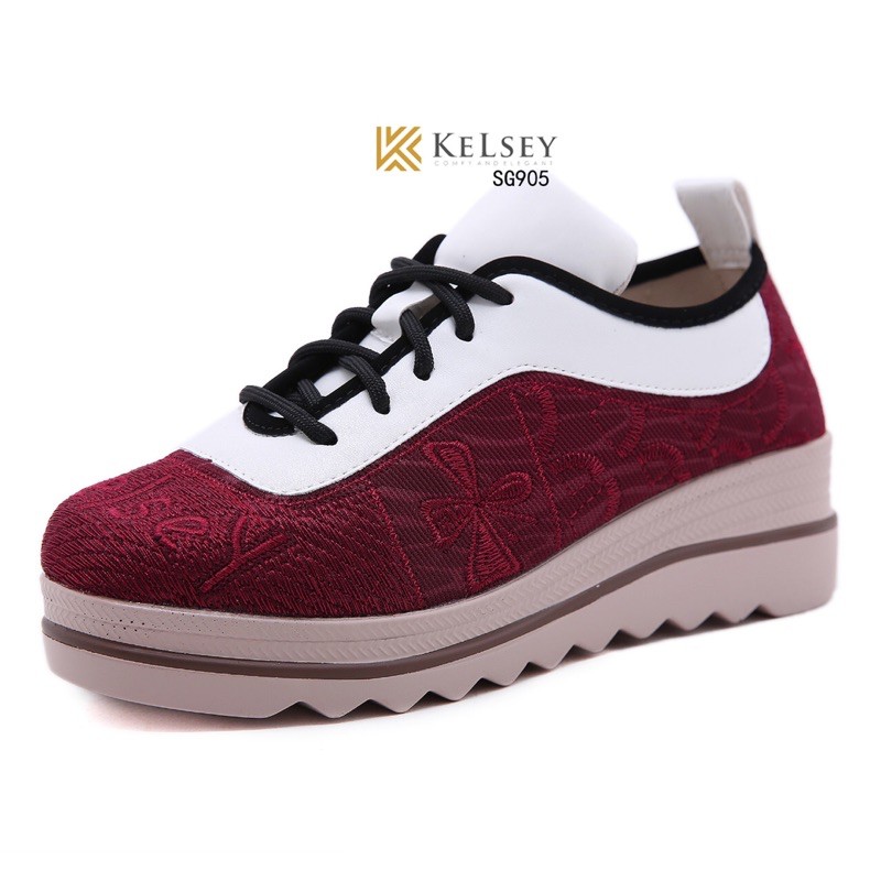 (GRATIS ALAS KAKI) NICOLE SEPATU WEDGES WANITA KELSEY SG905 Sepatu Wedges Wanitao