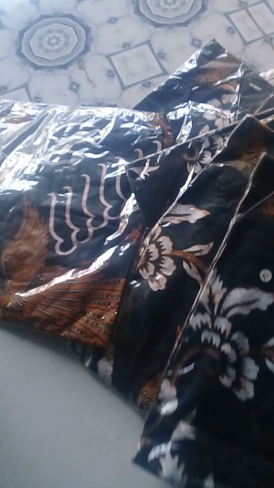 Bmbart Batik Hrb026 Kenongo Hem Pendek Padi Pekalongan M L Xl Batik Pria Murah Modern Prada Panjang.