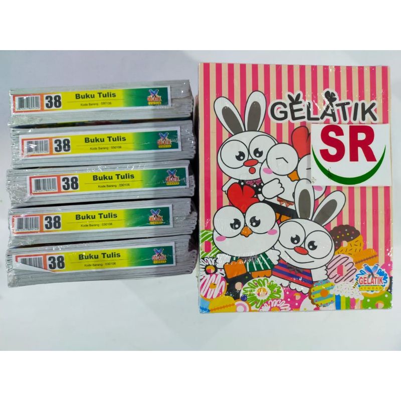 

Buku Tulis Gelatik 38 lembar