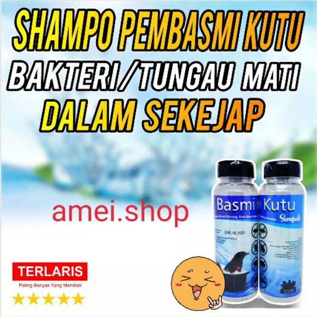 Basmi Kutu Sempati Obat Shampo Burung Pembasmi Kutu
