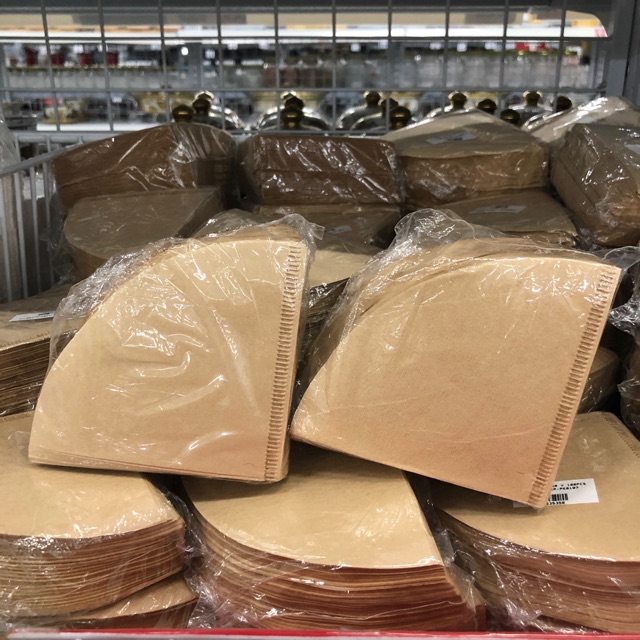 Filter Kopi V / Coffee Filter Coklat / Filter Kopi V60 / Kertas Filter Kopi Coklat