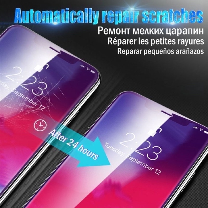 antigores hydrogel bluelight anti radiasi TPU Hydrogel Film Screen Protector Iphone,13,13 pro, 13 pomax, 13 mini, 12 mini, 12, 12 pro,12 promax, 11, 11pro, 11 promax, iphone x,xs xr, xsmax, 6, 6s, 7,8, 7 plus, 8plus, 14, 14 pro, 14 promax