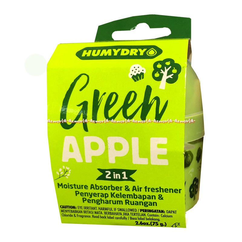 Humydry 2in1 Penyerap Lembab Jamur Pengharum Ruangan Cotton Fresh Green Apple Lavender Pewangi