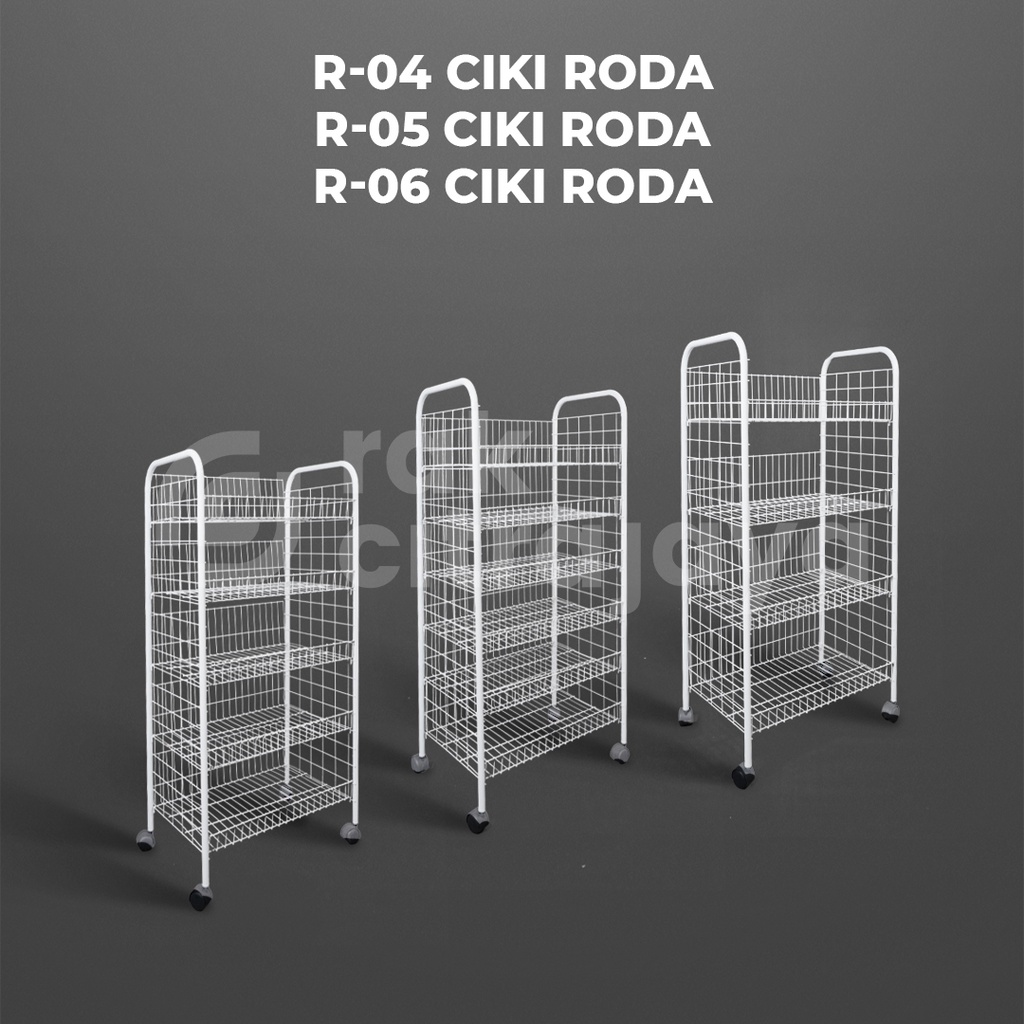 RAK CIKI SNACK JUMBO SERBAGUNA RODA SUSUN 4/5/6 | MARGO CIKI RODA