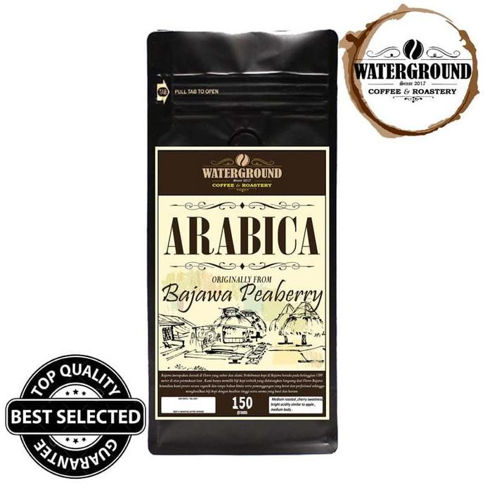 

S6O Kopi Arabika Lanang / Jantan Flores Bajawa Peaberry 150grams
