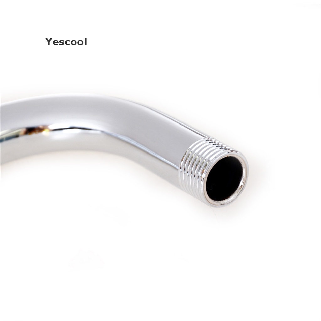 Yescool 30/40/60CM Bathroom Wall Shower Head Extension Pipe Stainless Steel Arm .