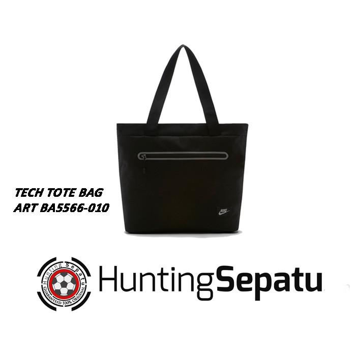 Tas Wanita Womens Nike Tech Tote Bag Black Original BA5566-010
