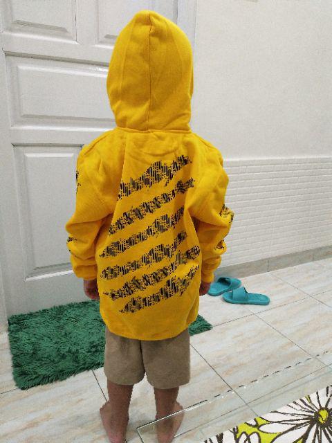 Jaket Anak Ahha Cakar Batik Claw / Hoodie Ahha Cakar Putih