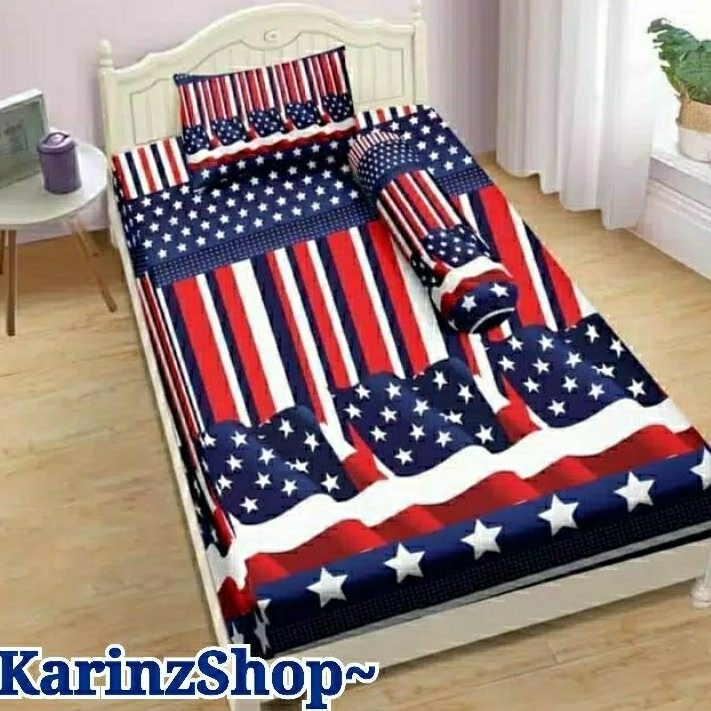 Sprei Lady Rose Single 120 120x200 LONDON/STAR STARS