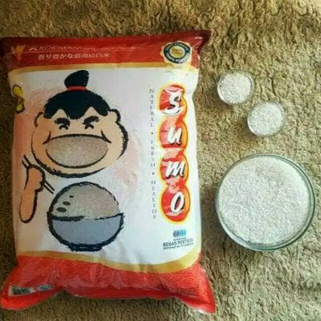 

bg20t01r Beras Sumo Premium Kemasan Merah 5Kg 5 Kg Sv012Ss