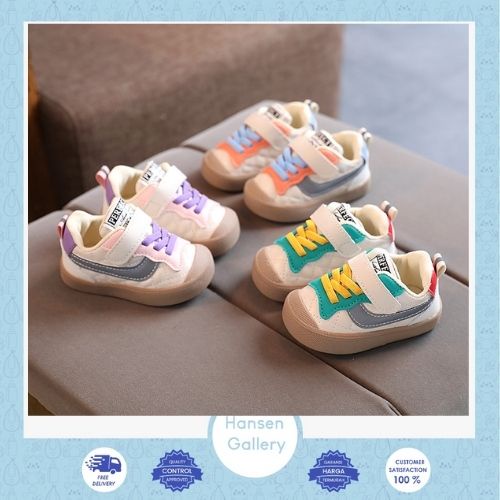 Hansen Gallery Sepatu Sneaker Anak Sepatu Fashion Anak Unisex Import Premium HG 300 GOP