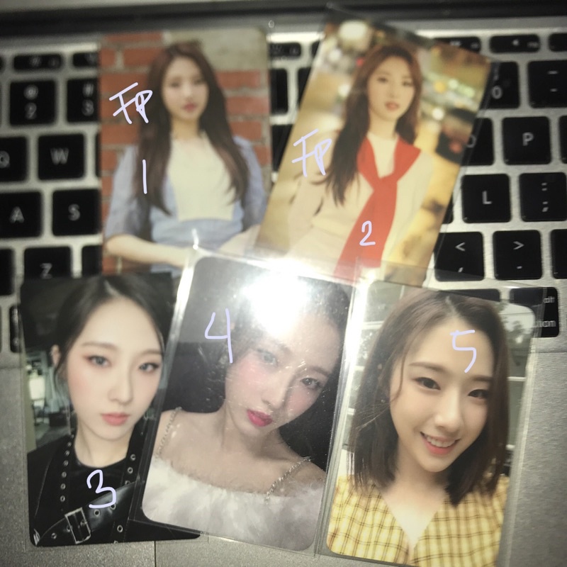LOONA Haseul normal love&live l&l love&evil l&e fp first print photocard pob & ptt benefit bene with