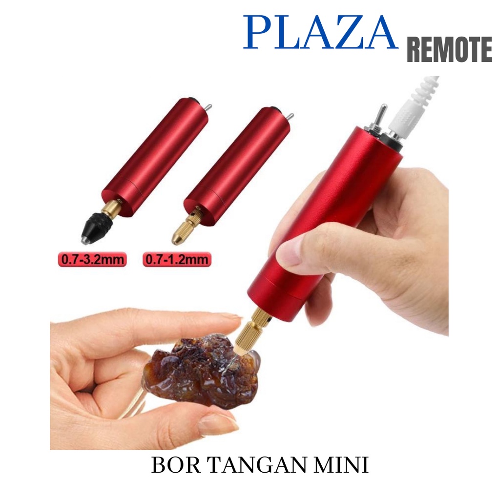 Bor Tangan Mini GRINDER Micro Elektrik PORTABLE DC 5V Bahan Aluminium