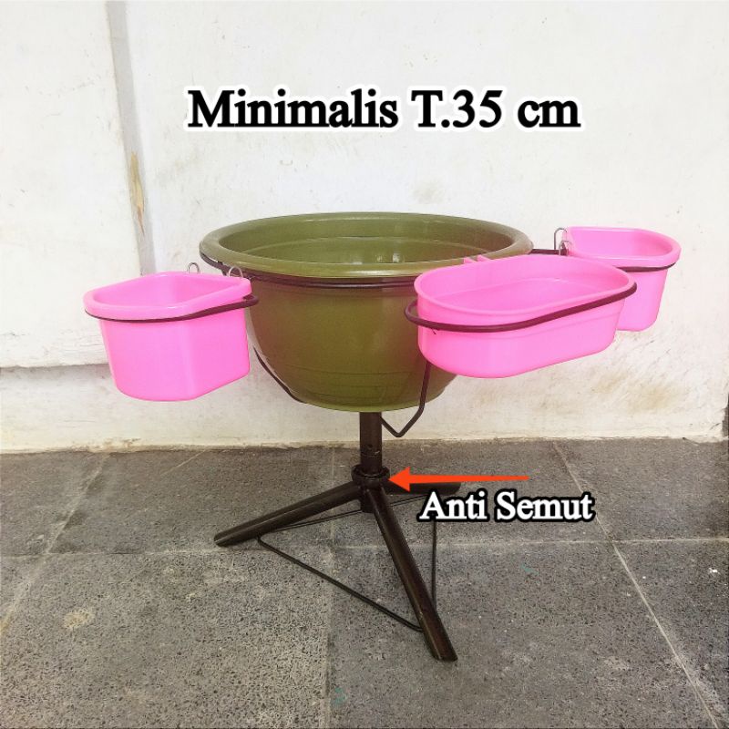 Tempat Pakan Ternak Murai,Kacer Minimalis