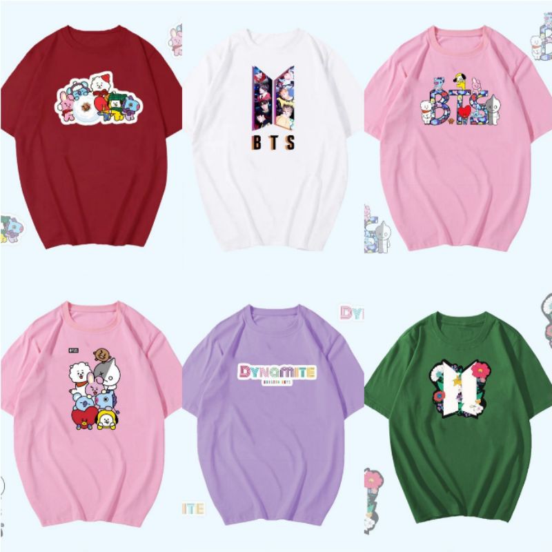 T-SHIRT/TUMBLR TEE KAOS BT21 BTS UNISEX PREMIUM