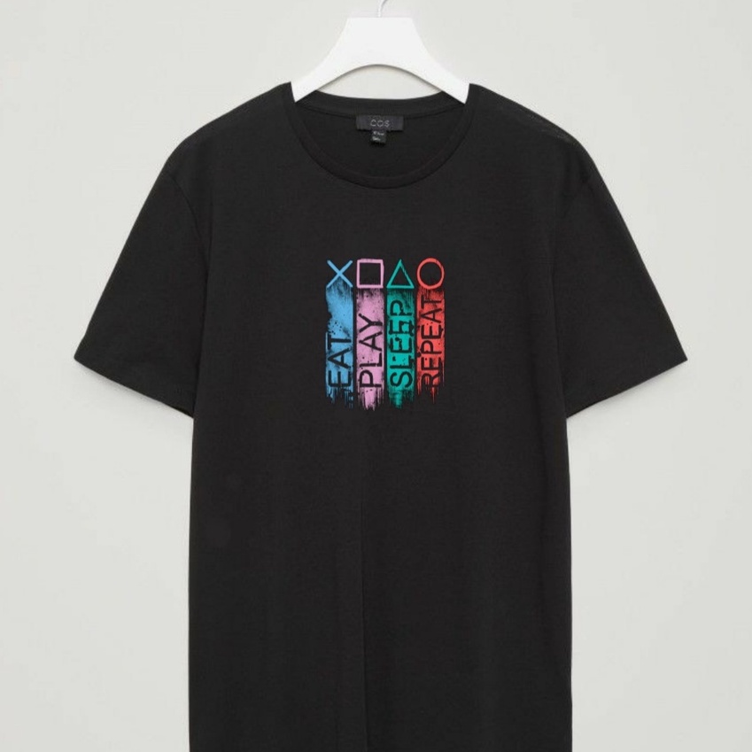 KAOS DISTRO PRIA GAMING KAOS GAMING COTTON COMBED