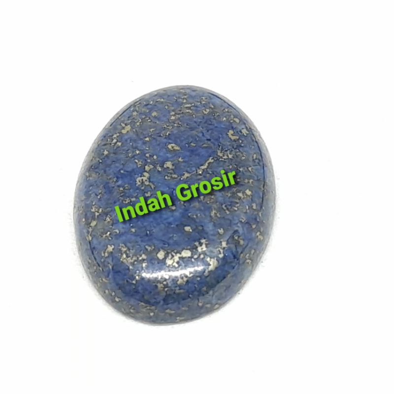 BATU LAPIS LAZULI PAKISTAN FUL TITIK EMAS