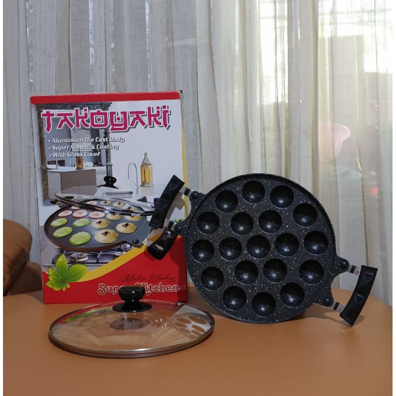 Cetakan Takoyaki 19 lubang original