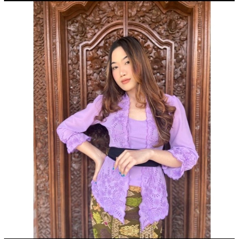 KEBAYA BORDIR MODEL BED LENGAN CENGKIR 7/8 KEBAYA BORDIR MURAH KEBAYA ENCIM