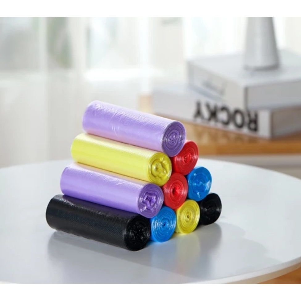 KANTONG PLASTIK PLASTICK SAMPAH 45X50CM ISI 20 PCS KANTONG PLASTIK PER ROLL ATAU GULUNG