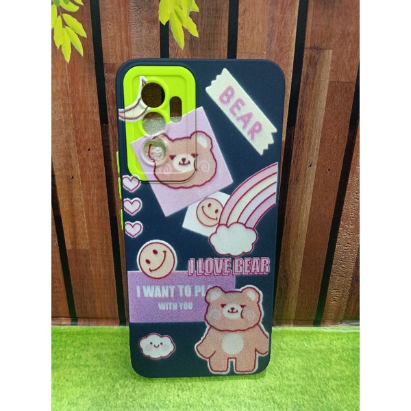 Softcase Bear Loppe Cuttes Nalle Sam A72,Sam A52 4G,Sam A20,Oppo F11,Oppo A92020,Vivo V23E