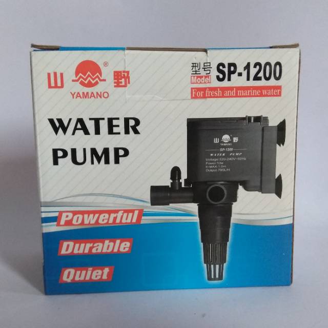 Mesin POMPA AIR CELUP YAMANO SP-1200  filter aquarium Aquascape Power Head Submersible Pump