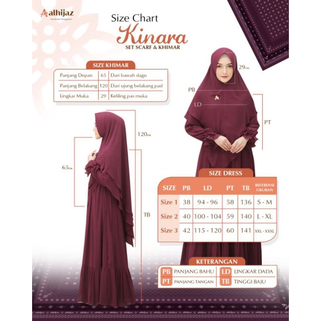Gamis saja kinara dari alhijaz