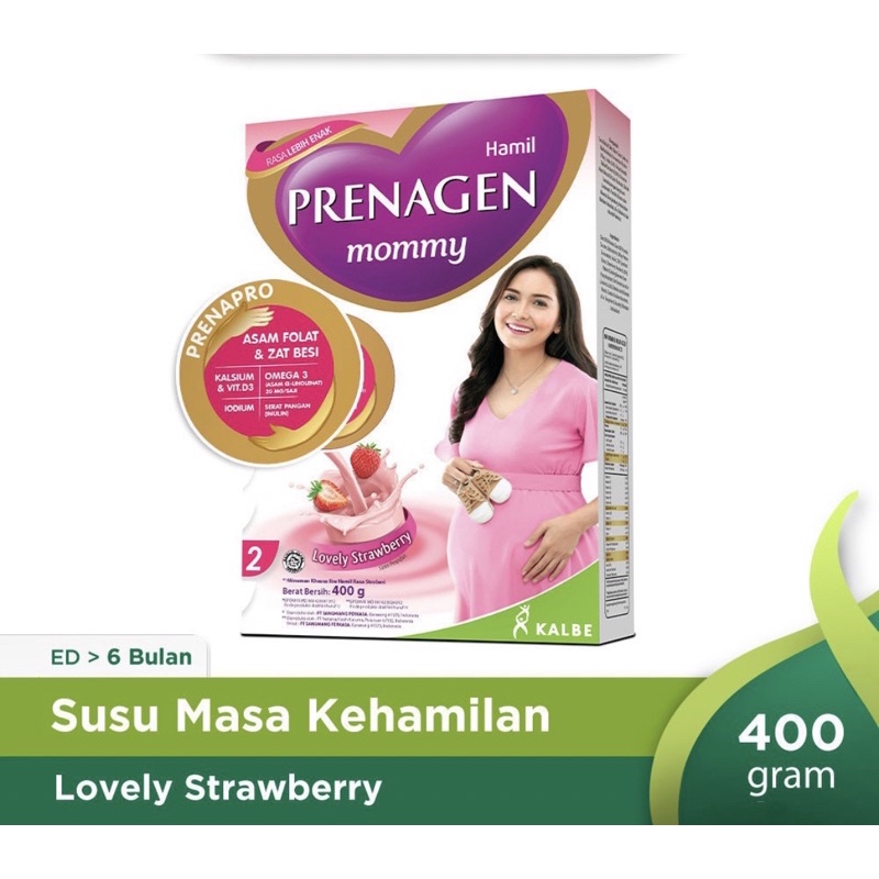 Prenagen MOMMY Coklat / Vanila / Strawberry / Mocca / Kacang Hijau 400 Gram